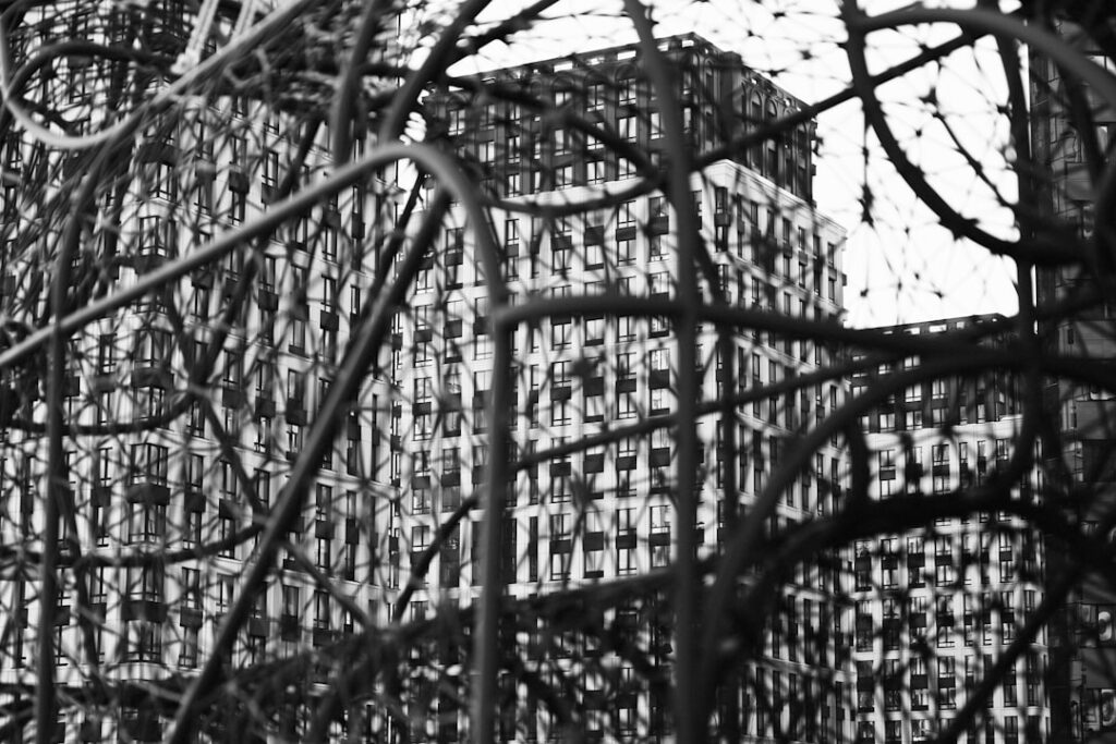 マンションの大規模修繕・足場・外壁塗装のイメージ